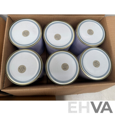 5x Boxes of Assorted 1Litre Paint - Assorted Colours