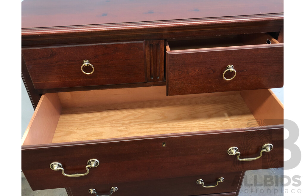 Drexel Heritage Tallboy Chest of Drawers