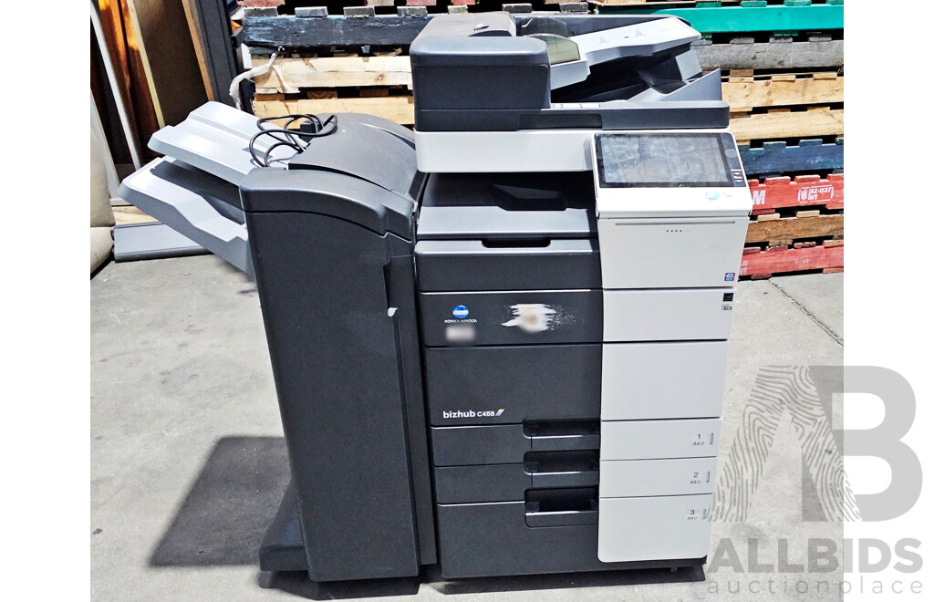 Konica Minolta bizhub C458 Colour Laser Multifunction Printer