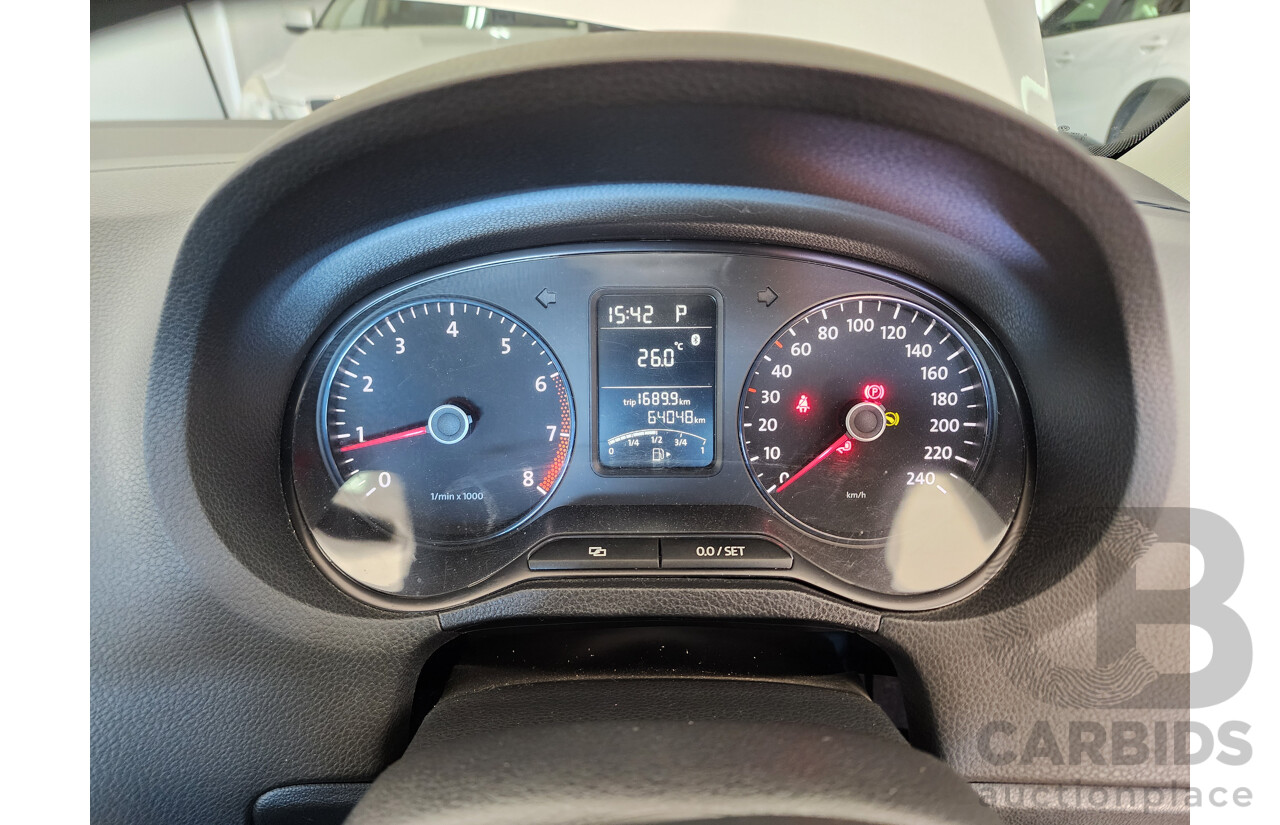 9/2013 Volkswagen Polo Trendline 6R MY14 5d Hatchback Silver 1.4L