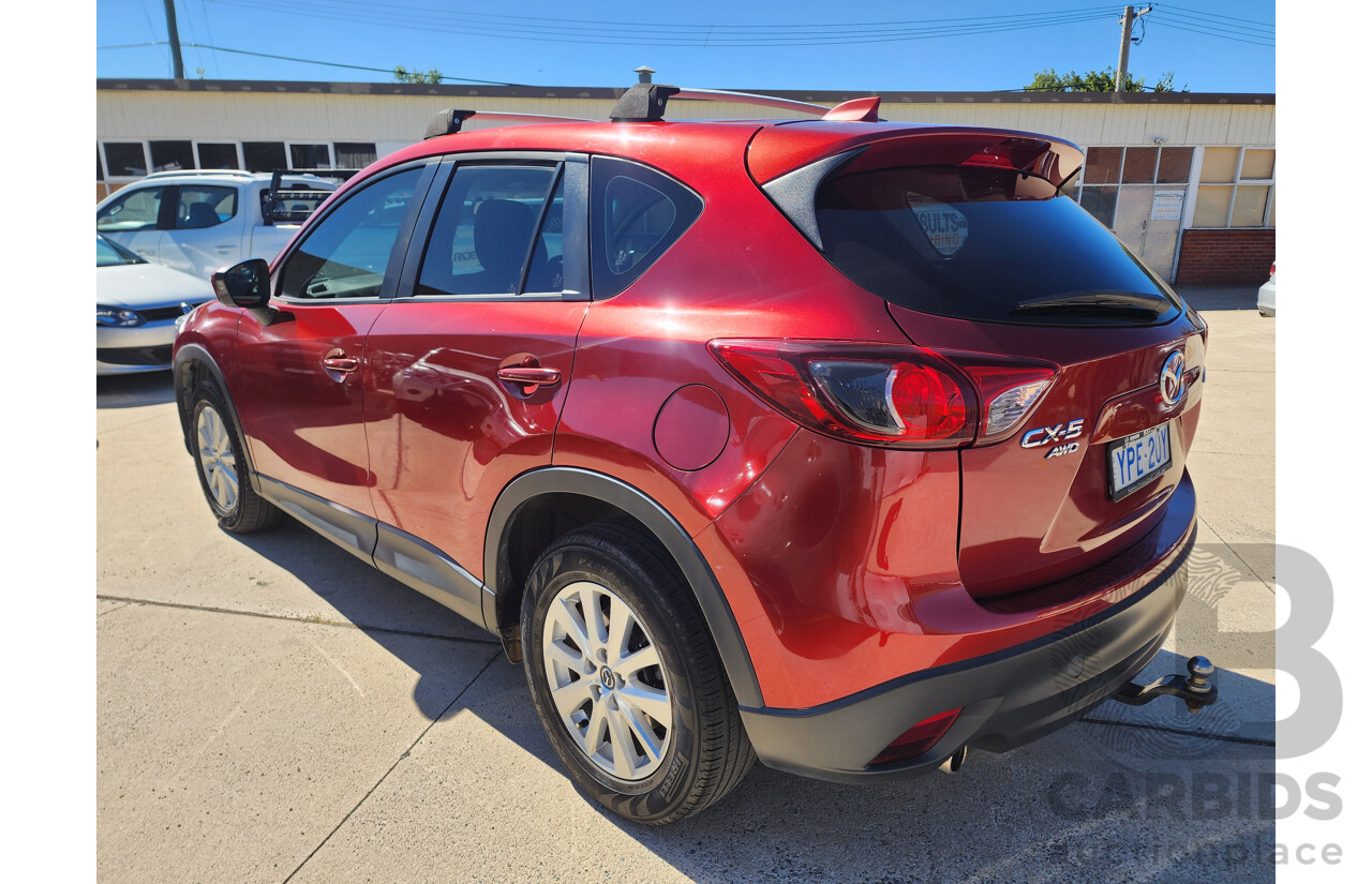 3/2012 Mazda Cx-5 MAXX Sport (4x4)  4d Wagon Red 2.2L