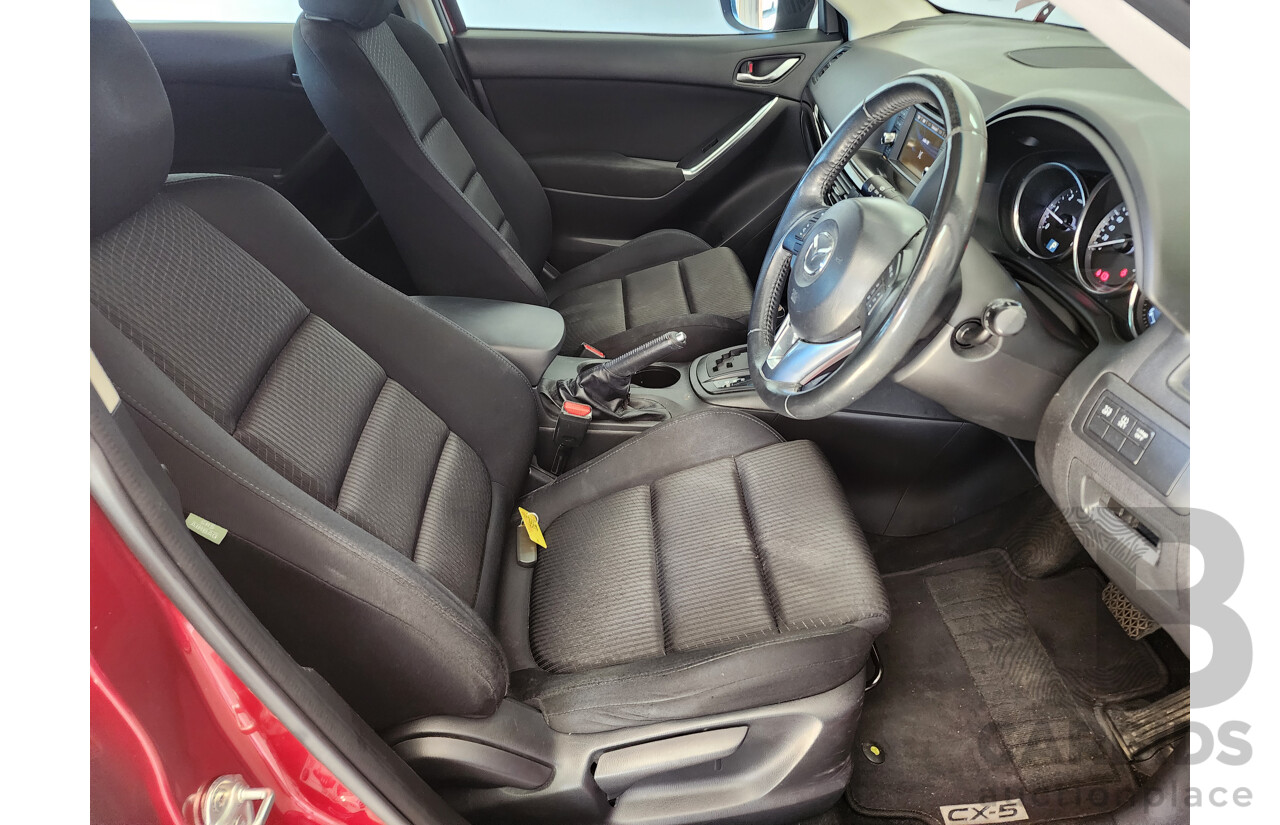 3/2012 Mazda Cx-5 MAXX Sport (4x4)  4d Wagon Red 2.2L