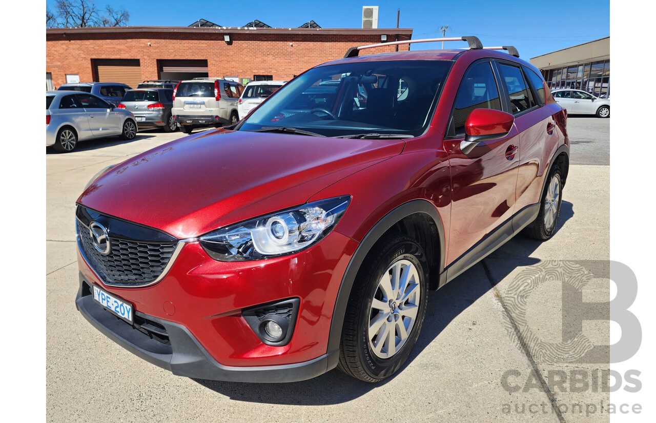 3/2012 Mazda Cx-5 MAXX Sport (4x4) 4d Wagon Red 2.2L
