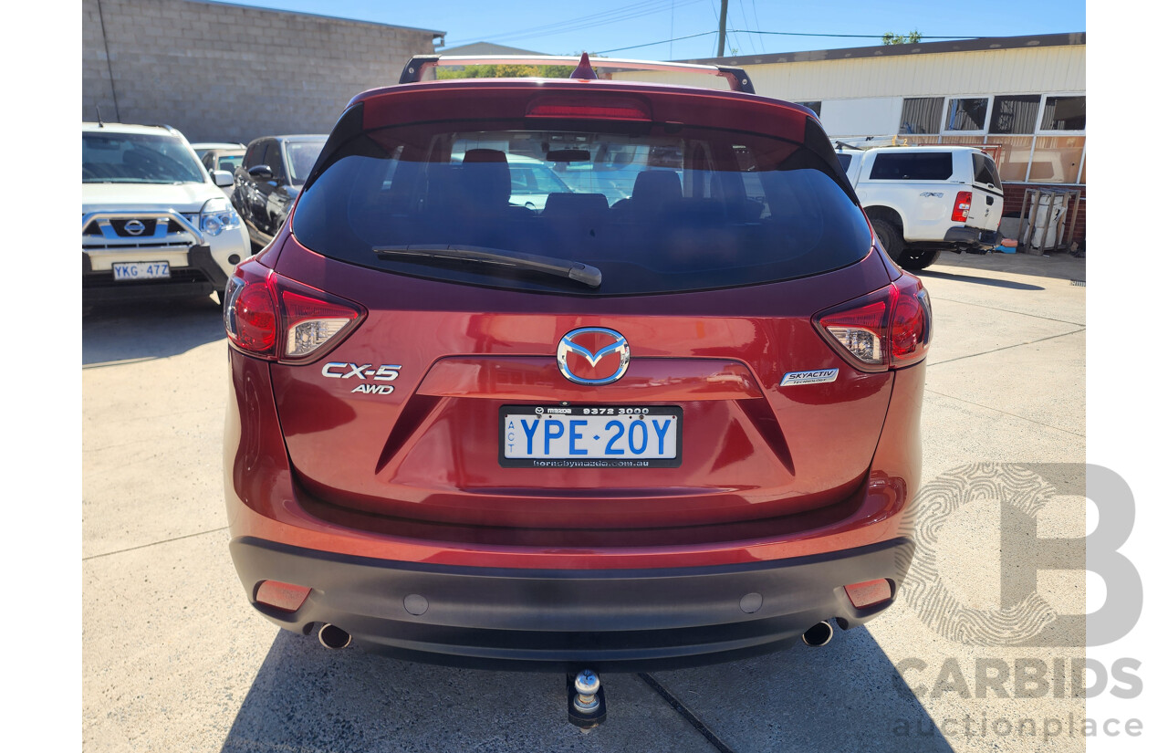 3/2012 Mazda Cx-5 MAXX Sport (4x4) 4d Wagon Red 2.2L