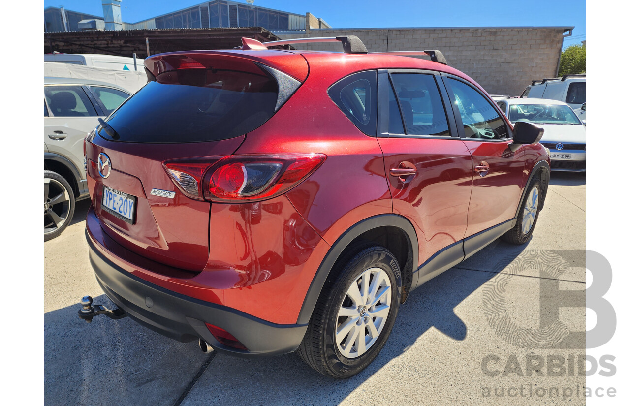 3/2012 Mazda Cx-5 MAXX Sport (4x4) 4d Wagon Red 2.2L