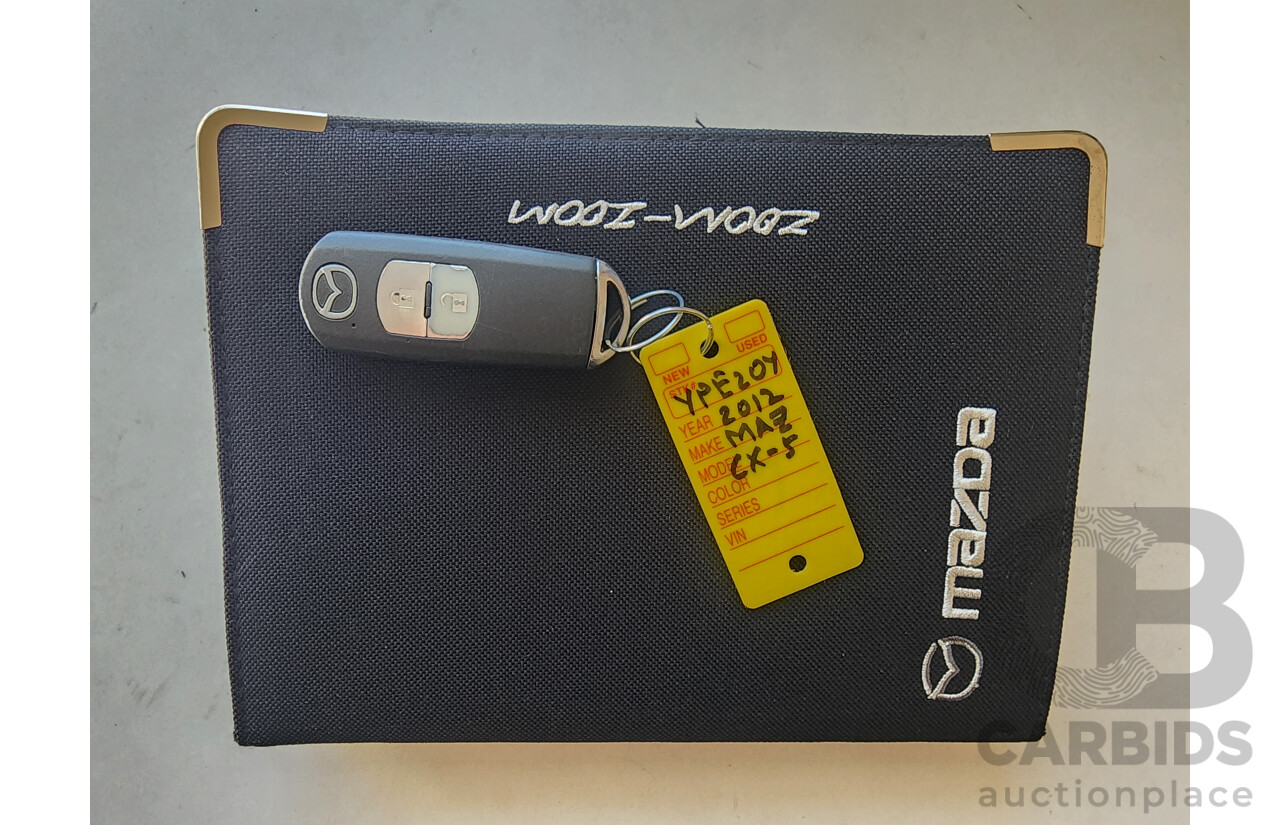 3/2012 Mazda Cx-5 MAXX Sport (4x4)  4d Wagon Red 2.2L