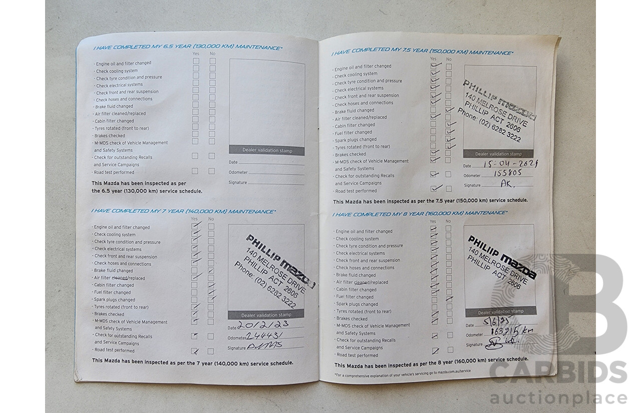 3/2012 Mazda Cx-5 MAXX Sport (4x4)  4d Wagon Red 2.2L