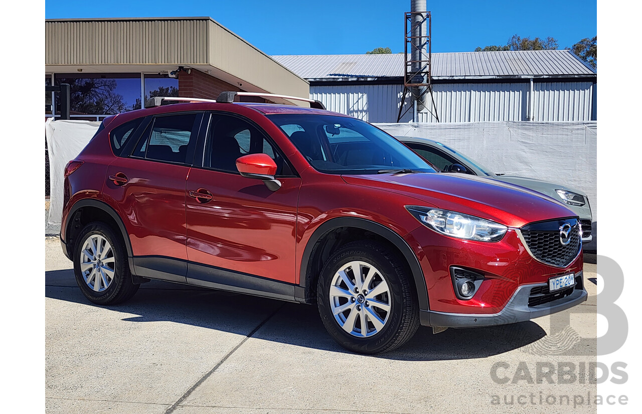 3/2012 Mazda Cx-5 MAXX Sport (4x4)  4d Wagon Red 2.2L