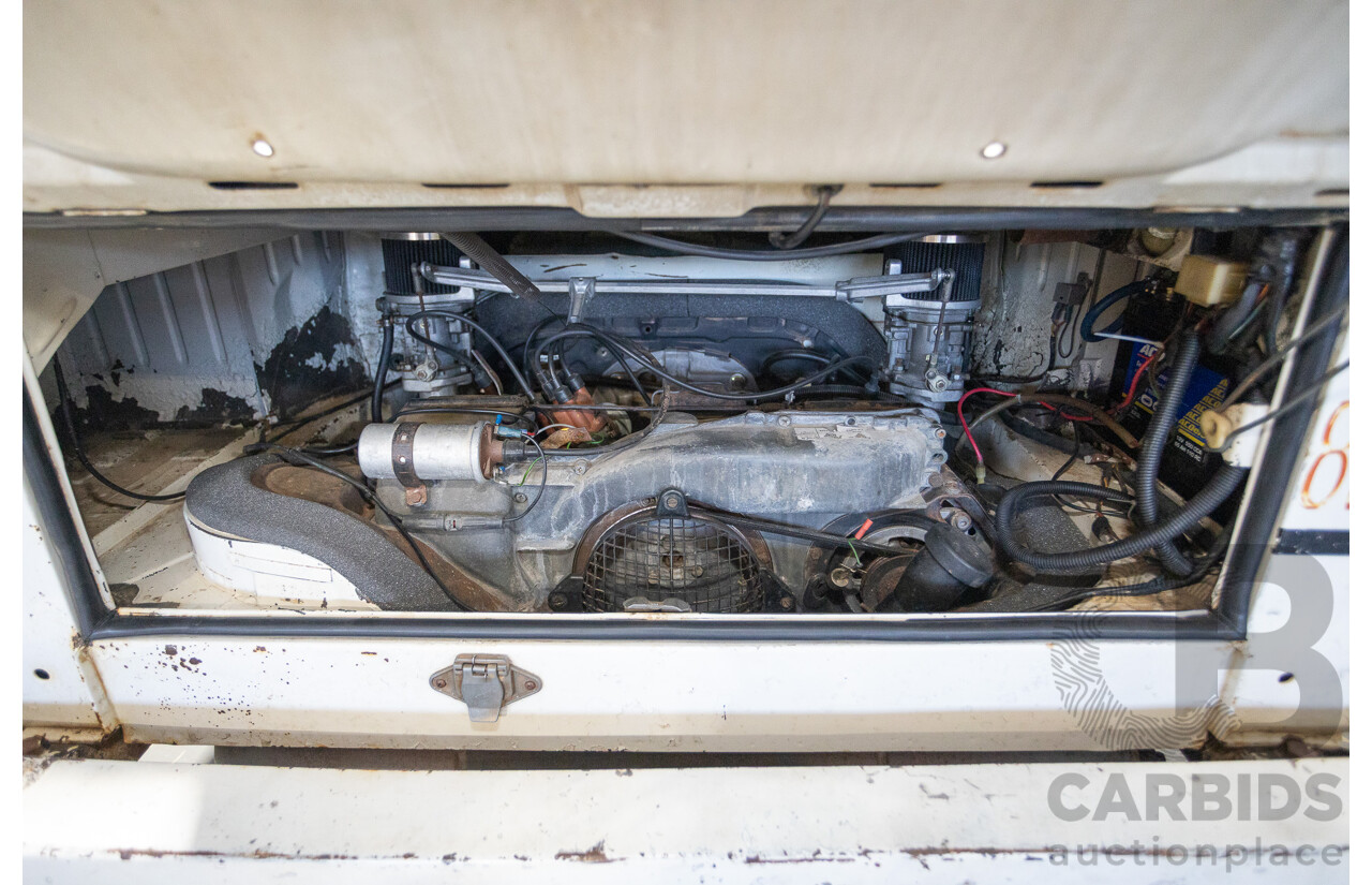 9/1975 Volkswagen Kombi Transporter Type 2 2d Crew Cab Utility White 1.8L