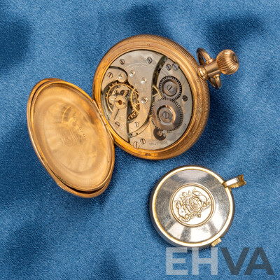 Vintage Hanley and Victory Pocket Watches - Lot of 2