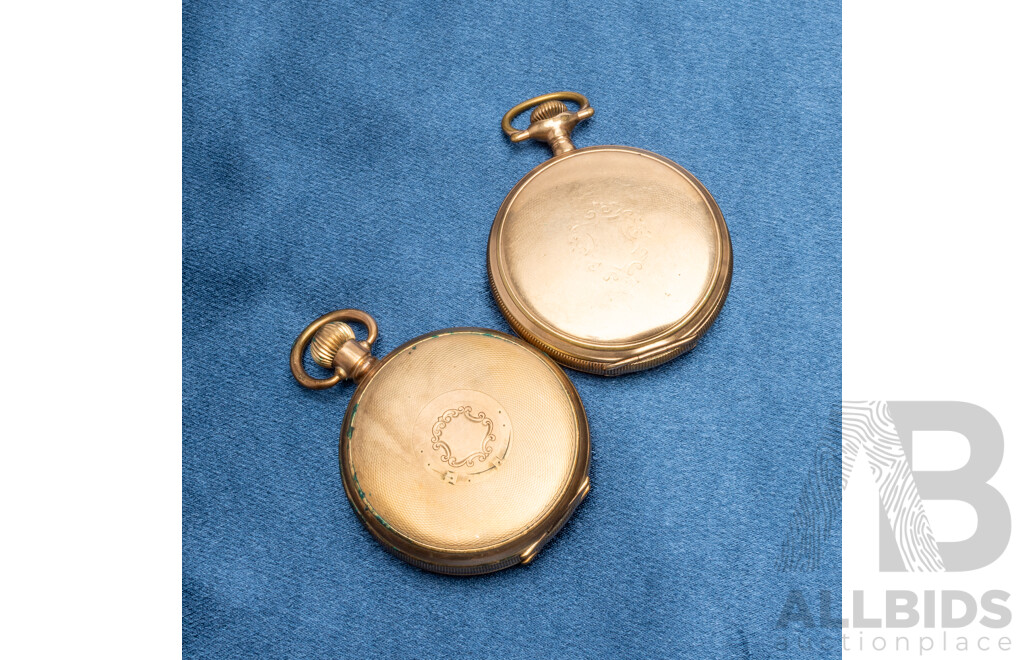 Vintage Pocket Watches and Watch Face (Not Working) - Lot of 4