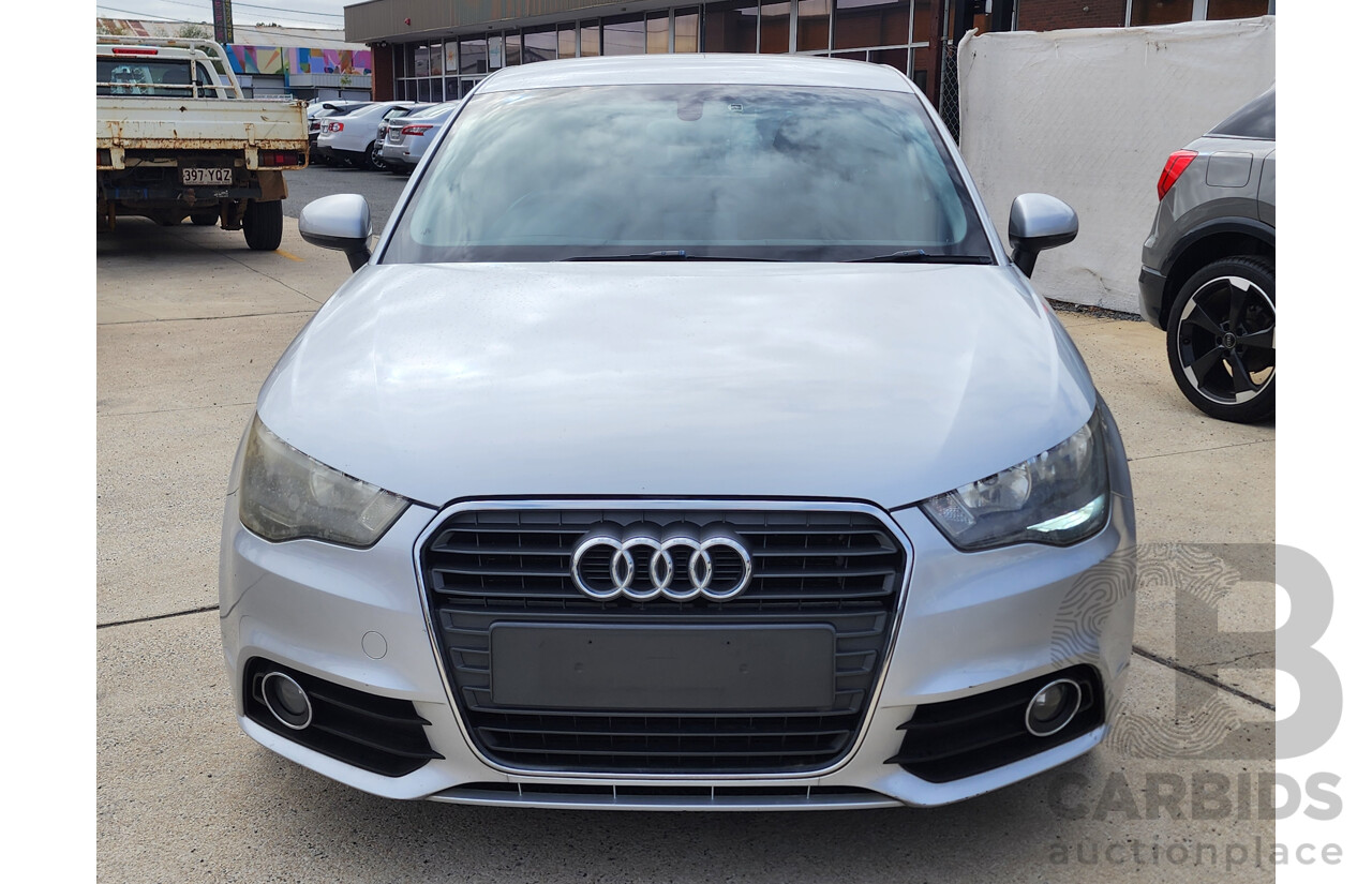 4/2011 Audi A1 1.4 TFSI Ambition 8X 3d Hatchback Silver 1.4L