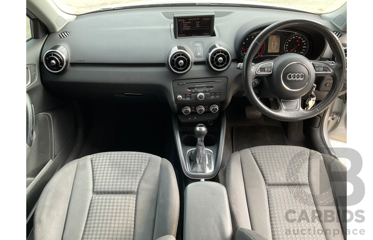 4/2011 Audi A1 1.4 TFSI Ambition 8X 3d Hatchback Silver Turbo 1.4L