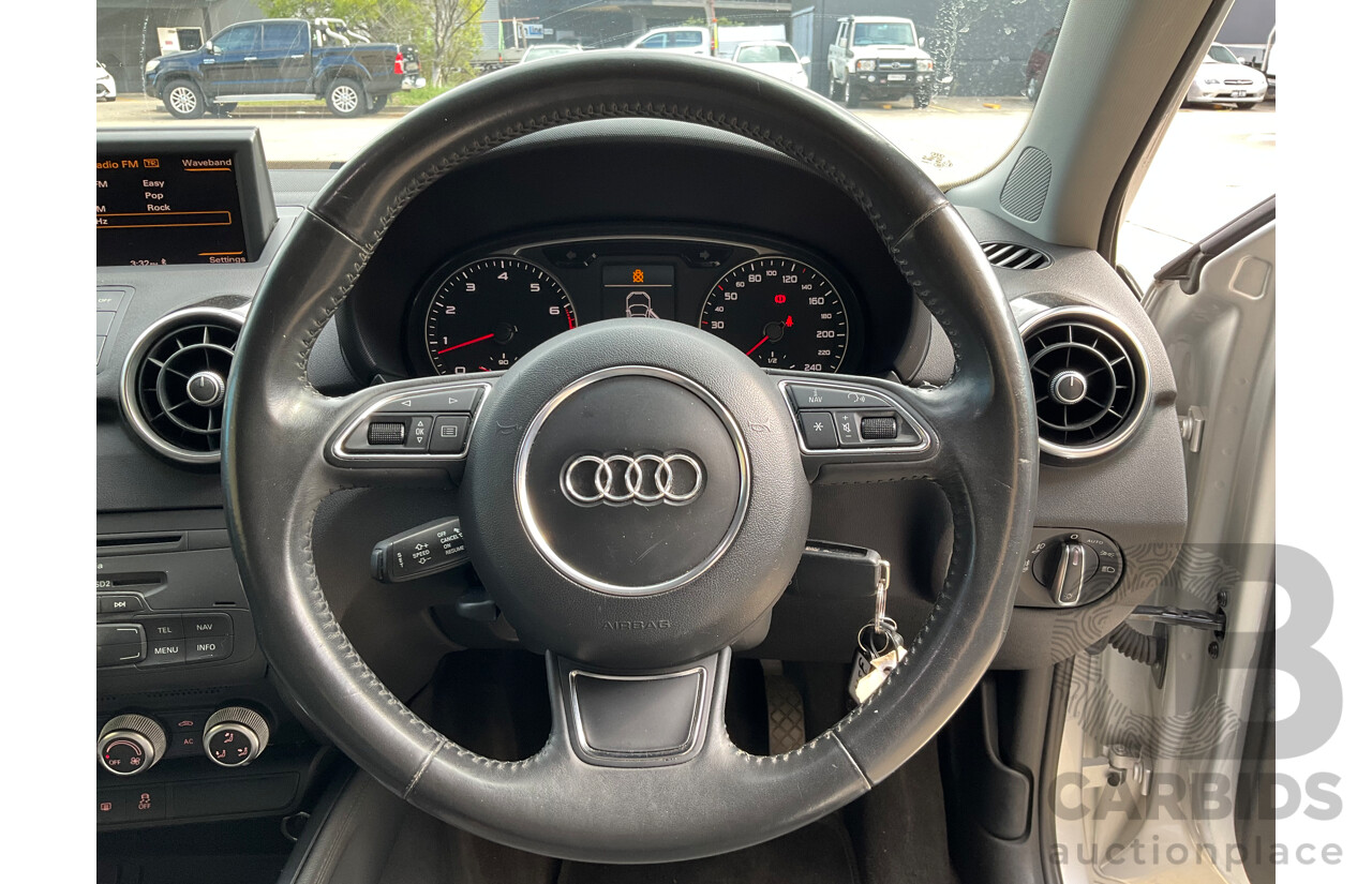 4/2011 Audi A1 1.4 TFSI Ambition 8X 3d Hatchback Silver Turbo 1.4L