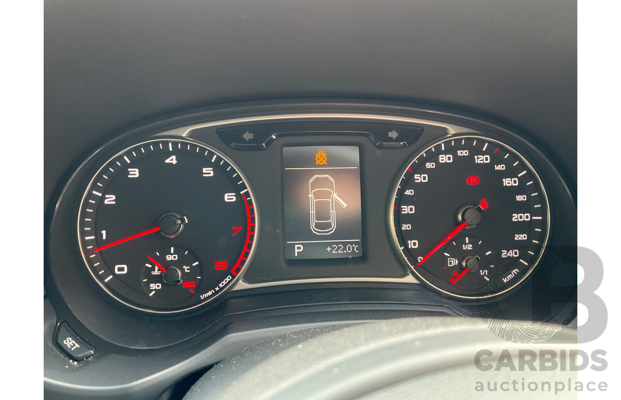 4/2011 Audi A1 1.4 TFSI Ambition 8X 3d Hatchback Silver Turbo 1.4L