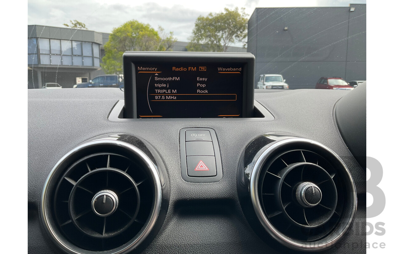 4/2011 Audi A1 1.4 TFSI Ambition 8X 3d Hatchback Silver Turbo 1.4L