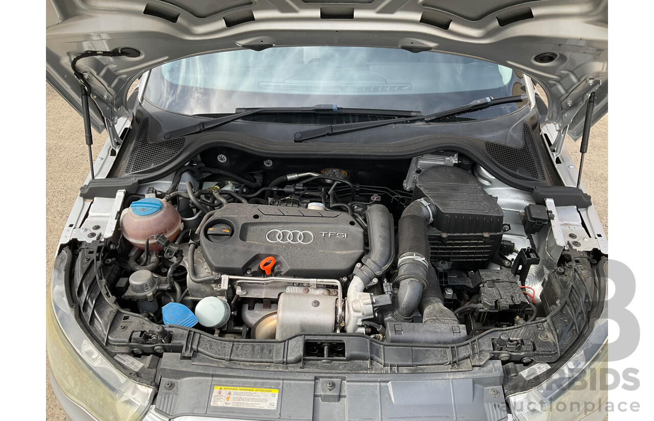 4/2011 Audi A1 1.4 TFSI Ambition 8X 3d Hatchback Silver Turbo 1.4L