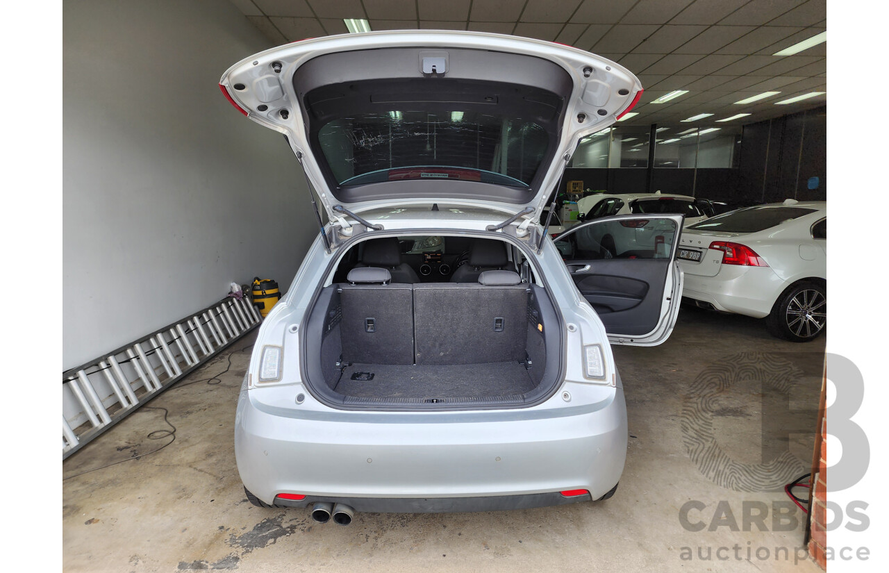 4/2011 Audi A1 1.4 TFSI Ambition 8X 3d Hatchback Silver 1.4L