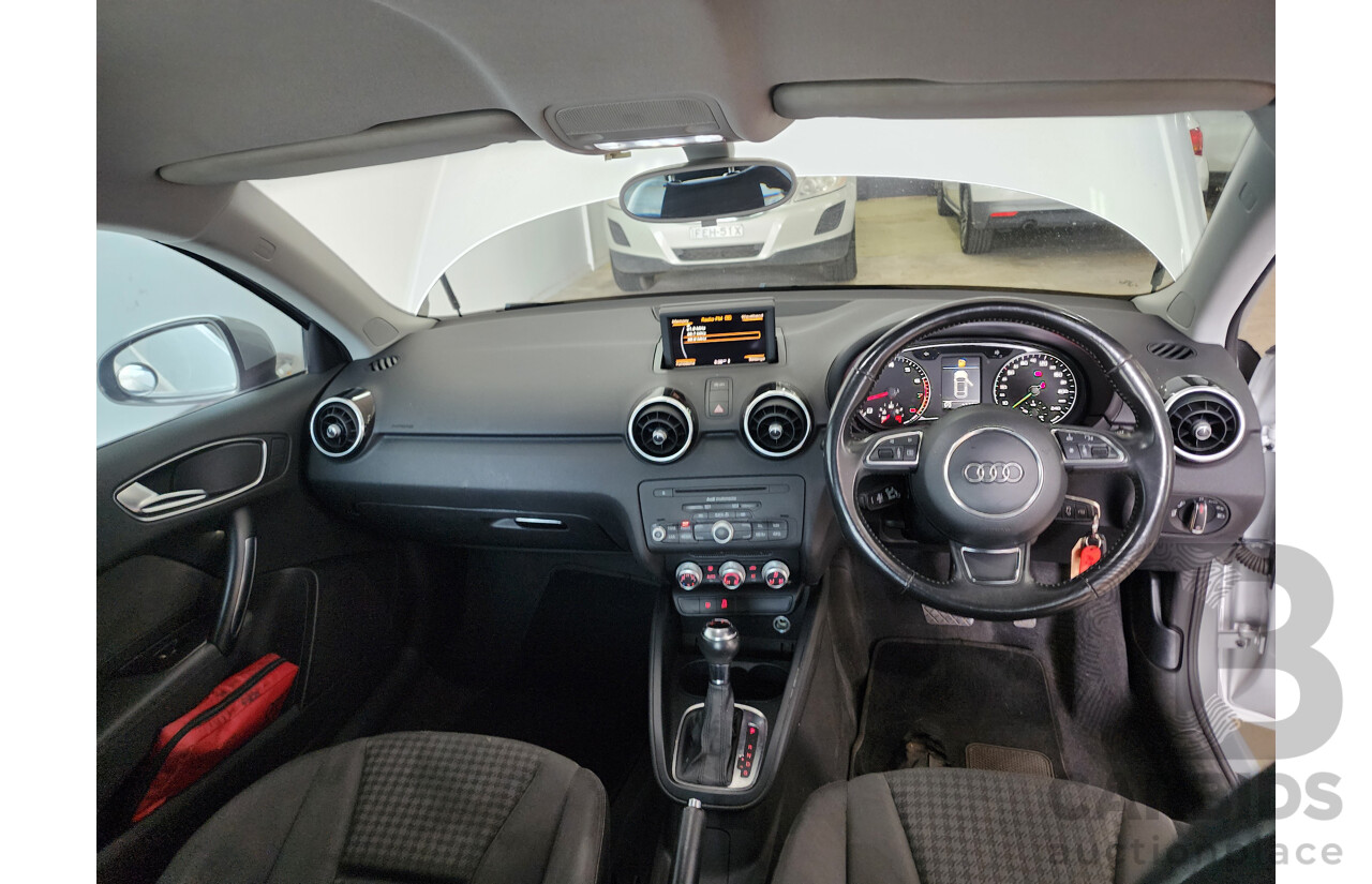 4/2011 Audi A1 1.4 TFSI Ambition 8X 3d Hatchback Silver 1.4L