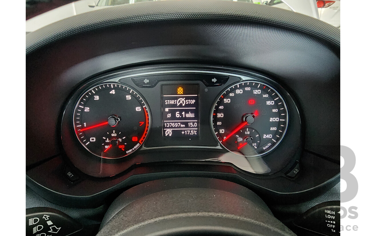 4/2011 Audi A1 1.4 TFSI Ambition 8X 3d Hatchback Silver 1.4L