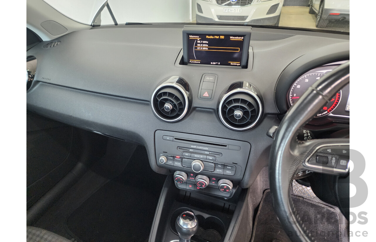 4/2011 Audi A1 1.4 TFSI Ambition 8X 3d Hatchback Silver 1.4L