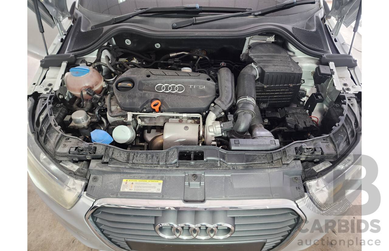4/2011 Audi A1 1.4 TFSI Ambition 8X 3d Hatchback Silver 1.4L