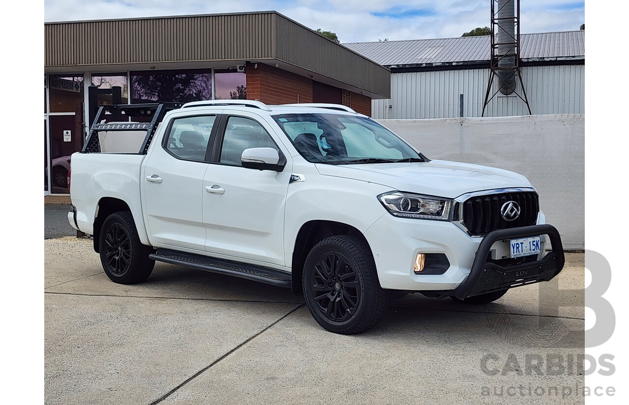 6/2020 LDV T60 Trail Rider 2 (4x4) Dual cab ute White 2.0L