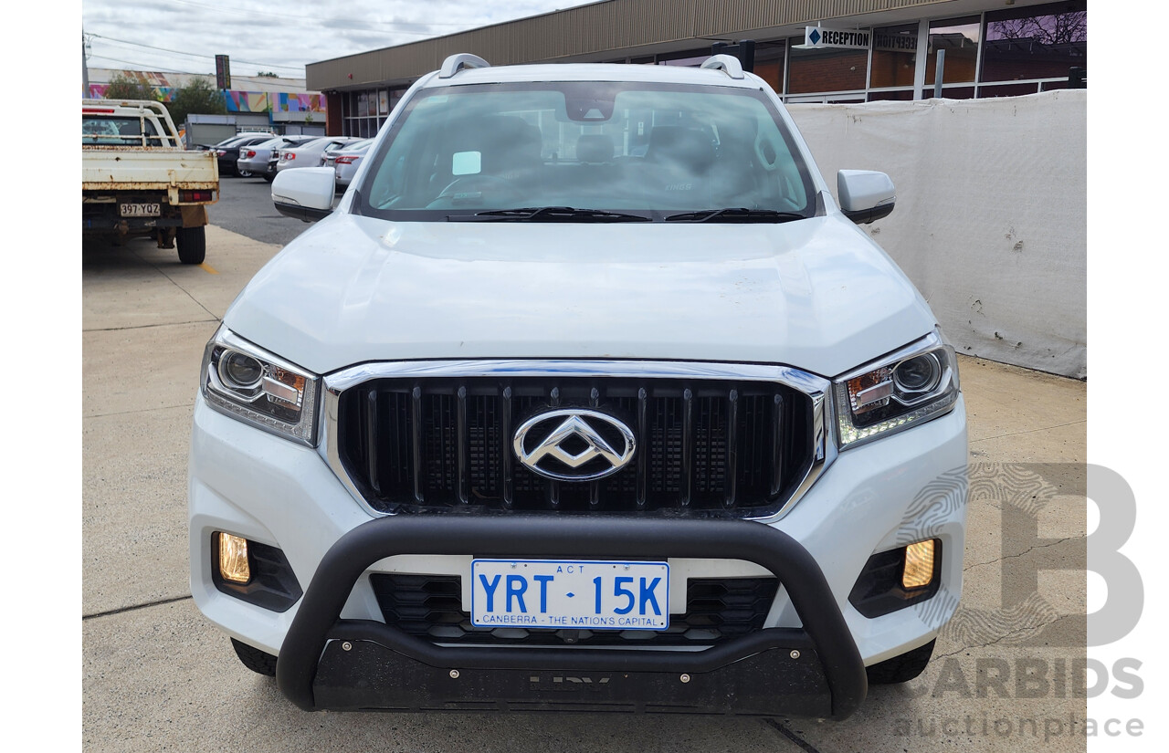 6/2020 LDV T60 Trail Rider 2 (4x4) Dual cab ute White 2.0L