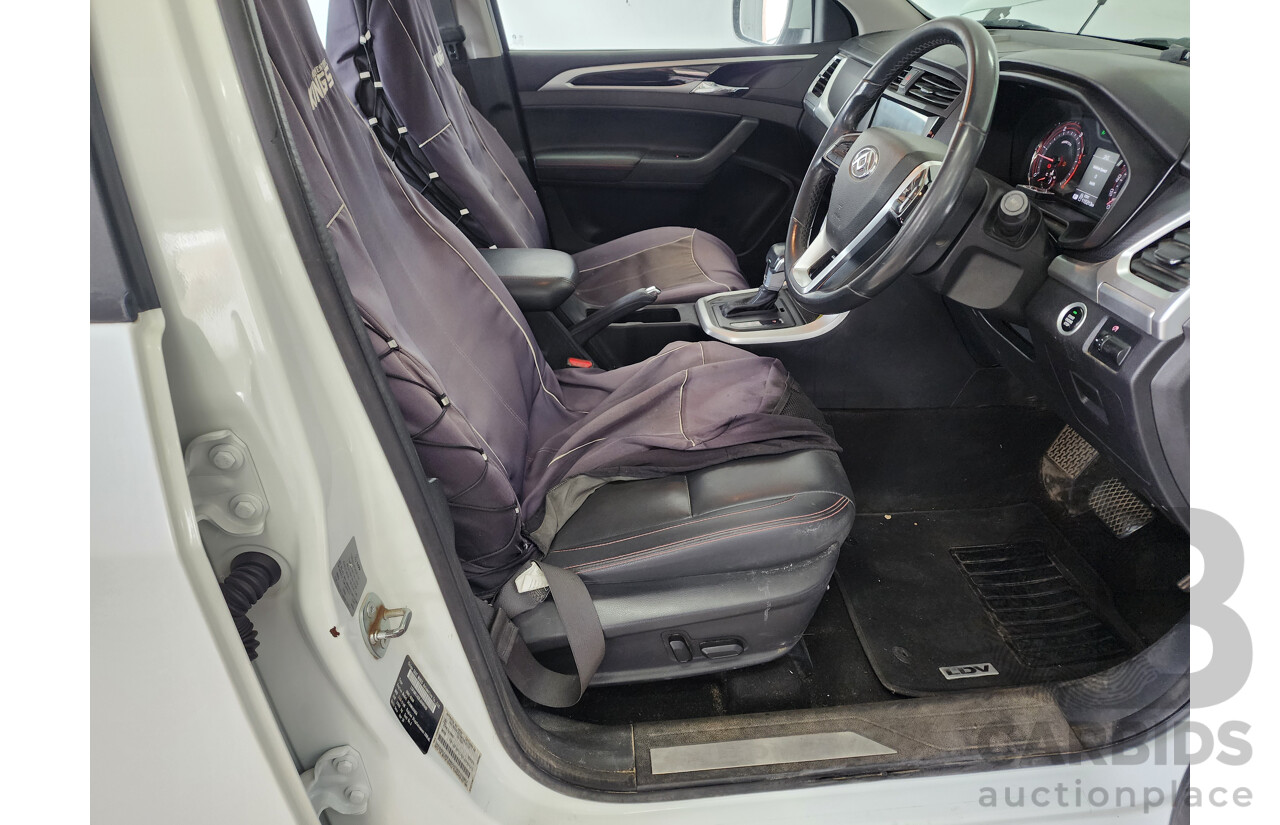 6/2020 LDV T60 Trail Rider 2 (4x4) Dual cab ute White 2.0L