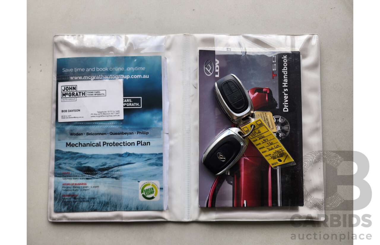 6/2020 LDV T60 Trail Rider 2 (4x4) Dual cab ute White 2.0L