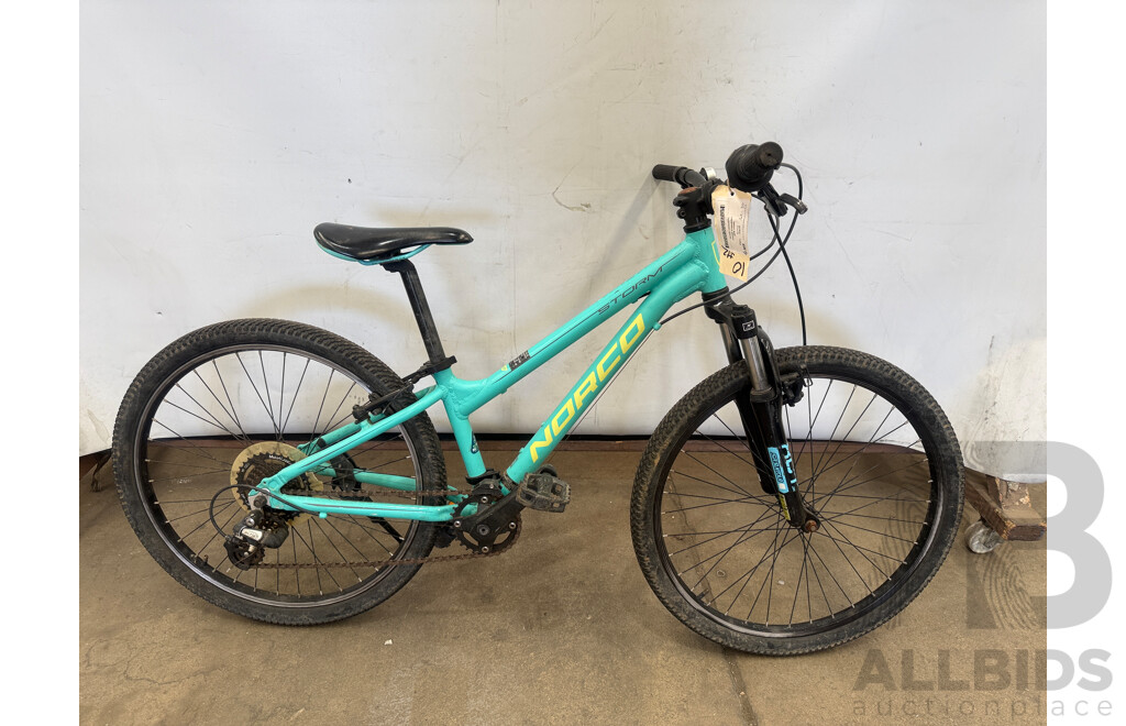 12 Inch Norco Storm Front Suspension Mountain Bike