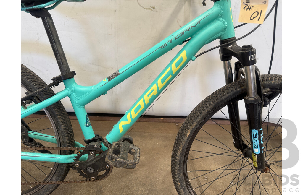 12 Inch Norco Storm Front Suspension Mountain Bike