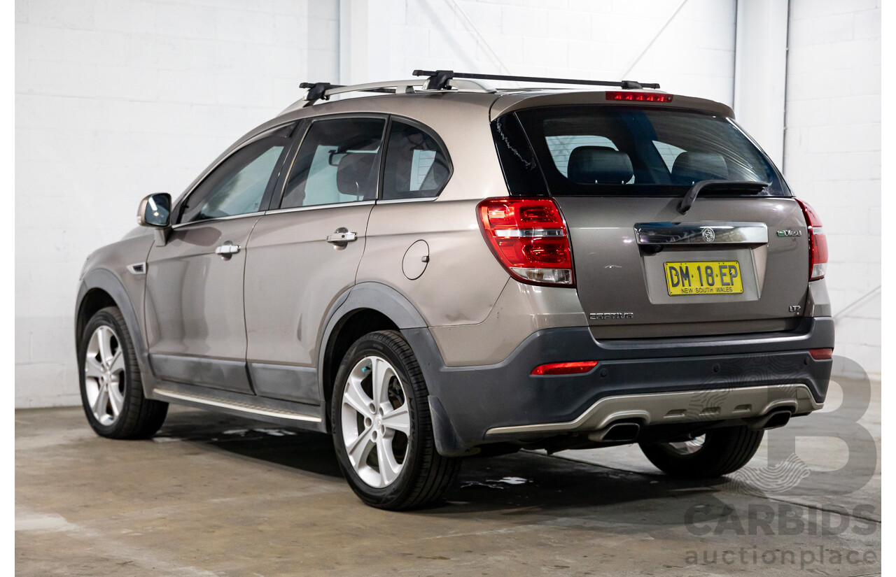 10/2014 Holden Captiva 7 LTZ (AWD) CG MY15 4d Wagon Champagne Silver Turbo Diesel 2.2L