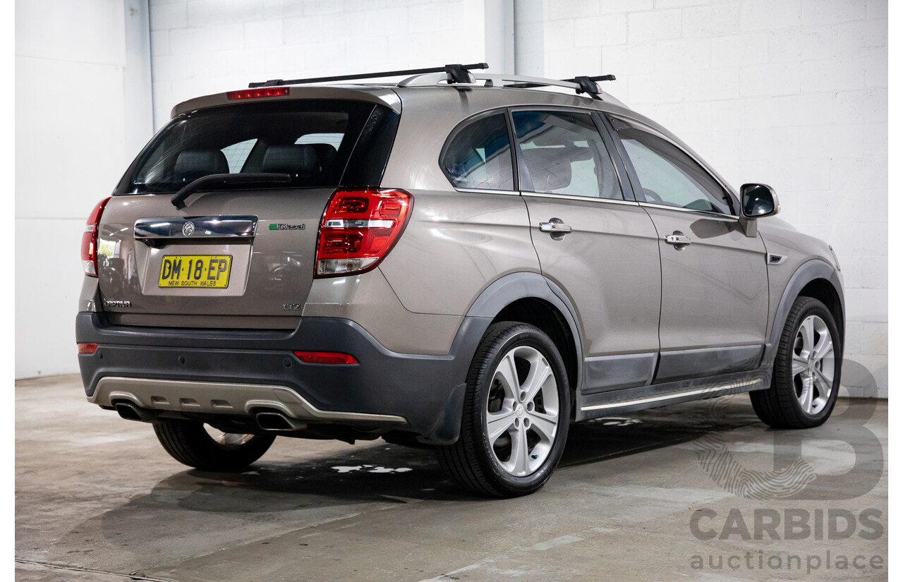 10/2014 Holden Captiva 7 LTZ (AWD) CG MY15 4d Wagon Champagne Silver Turbo Diesel 2.2L