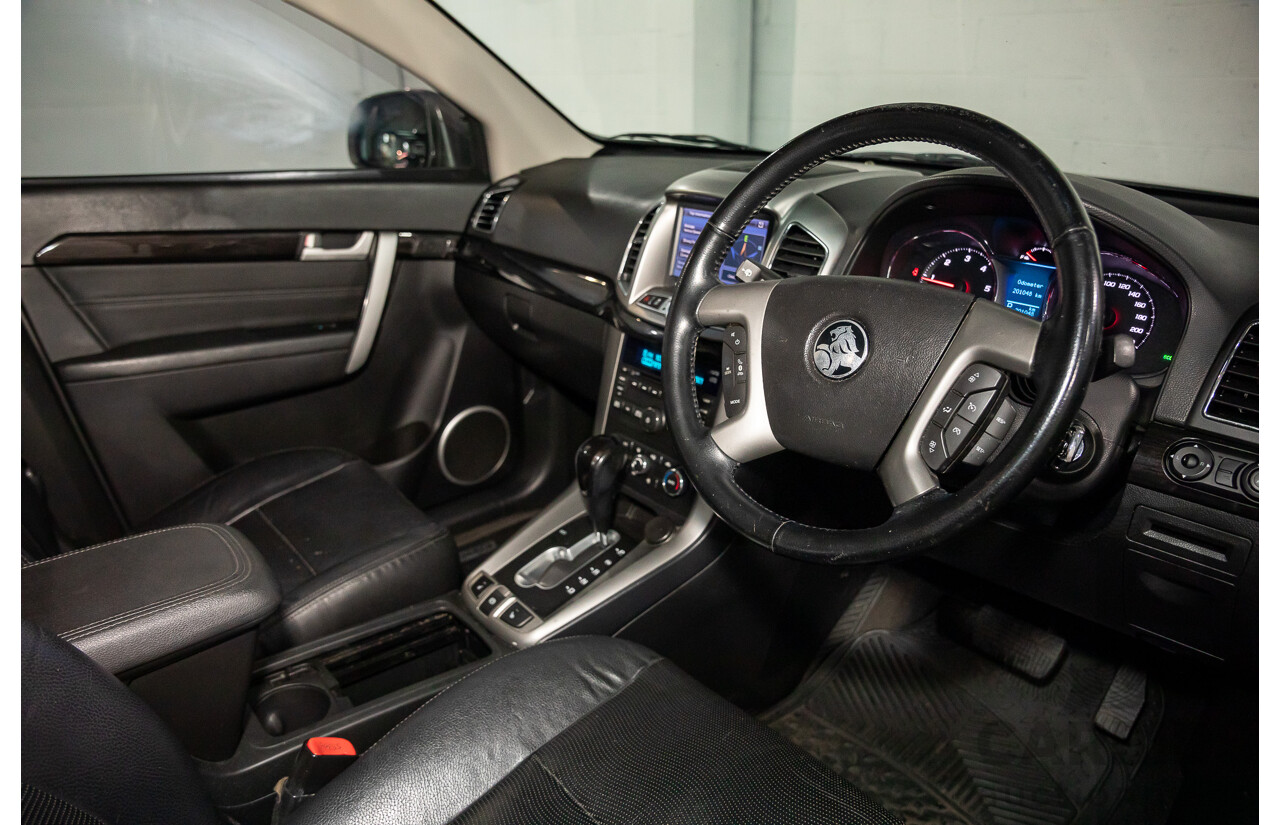 10/2014 Holden Captiva 7 LTZ (AWD) CG MY15 4d Wagon Champagne Silver Turbo Diesel 2.2L