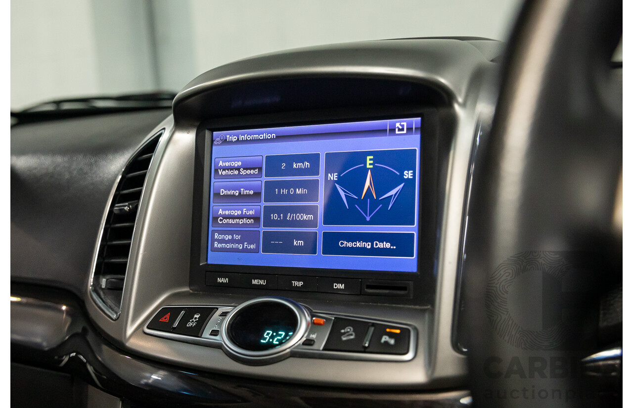 10/2014 Holden Captiva 7 LTZ (AWD) CG MY15 4d Wagon Champagne Silver Turbo Diesel 2.2L