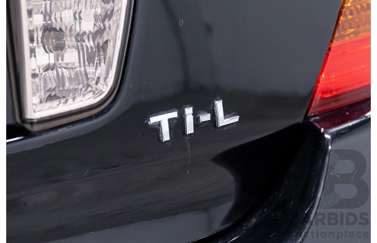 12/2006 Nissan Murano Ti-L Z50 4d Wagon Obsidian Black V6 3.5L