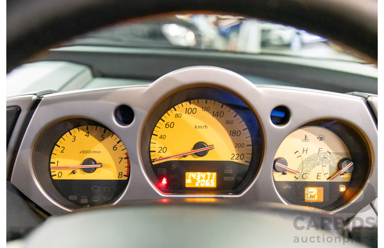 12/2006 Nissan Murano Ti-L Z50 4d Wagon Obsidian Black V6 3.5L