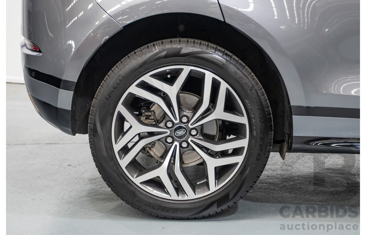 11/2019 Land Rover Range Rover Evoque P250 R-DYNAMIC S (183kW) AWD L551 MY20.25 4D Wagon Eiger Grey Metallic Tubro 2.0L