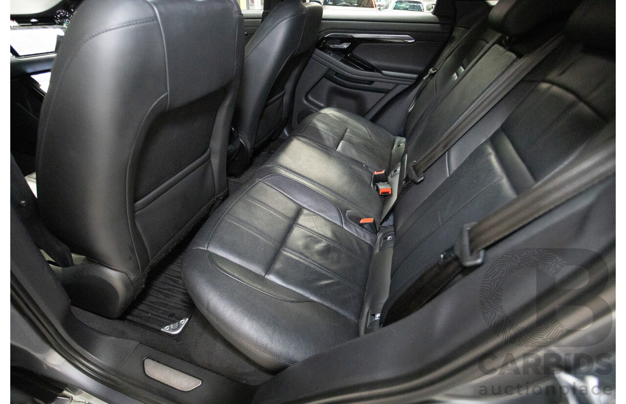 11/2019 Land Rover Range Rover Evoque P250 R-DYNAMIC S (183kW) AWD L551 MY20.25 4D Wagon Eiger Grey Metallic Tubro 2.0L
