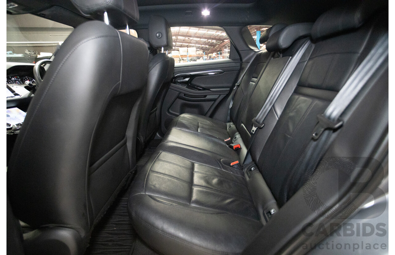 11/2019 Land Rover Range Rover Evoque P250 R-DYNAMIC S (183kW) AWD L551 MY20.25 4D Wagon Eiger Grey Metallic Tubro 2.0L