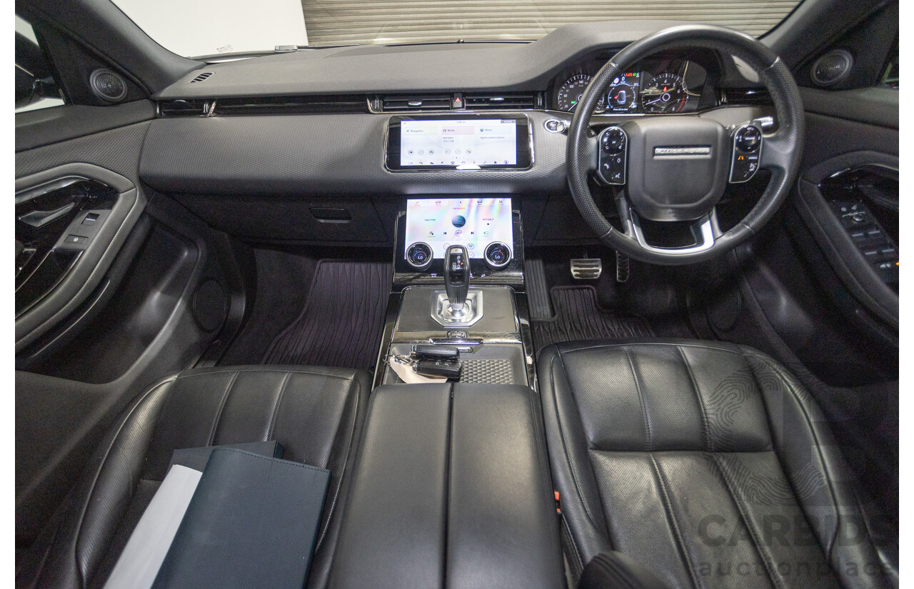 11/2019 Land Rover Range Rover Evoque P250 R-DYNAMIC S (183kW) AWD L551 MY20.25 4D Wagon Eiger Grey Metallic Tubro 2.0L