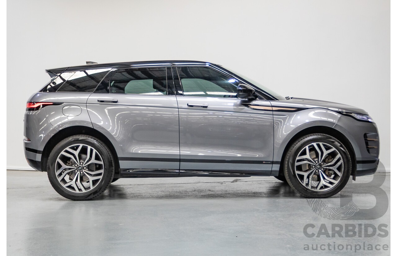 11/2019 Land Rover Range Rover Evoque P250 R-DYNAMIC S (183kW) AWD L551 MY20.25 4D Wagon Eiger Grey Metallic Tubro 2.0L