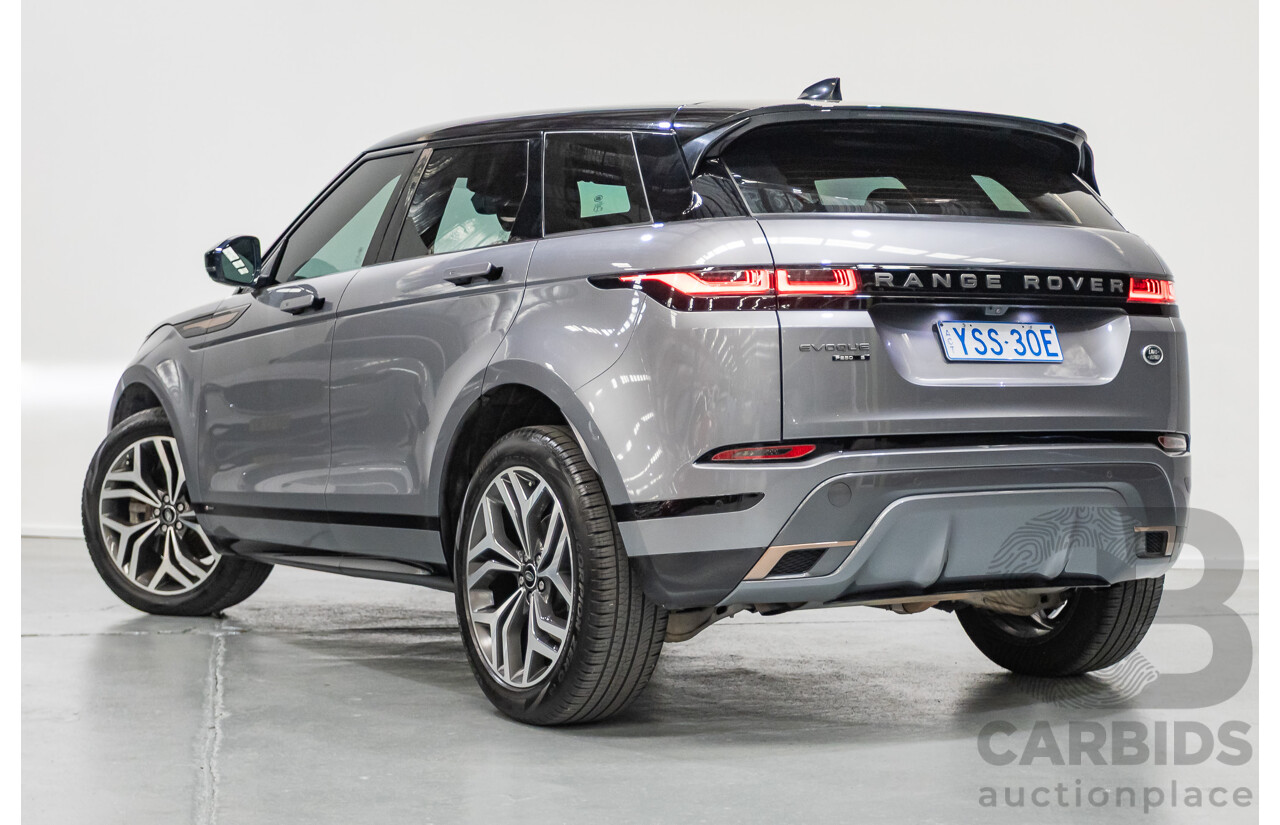 11/2019 Land Rover Range Rover Evoque P250 R-DYNAMIC S (183kW) AWD L551 MY20.25 4D Wagon Eiger Grey Metallic Tubro 2.0L