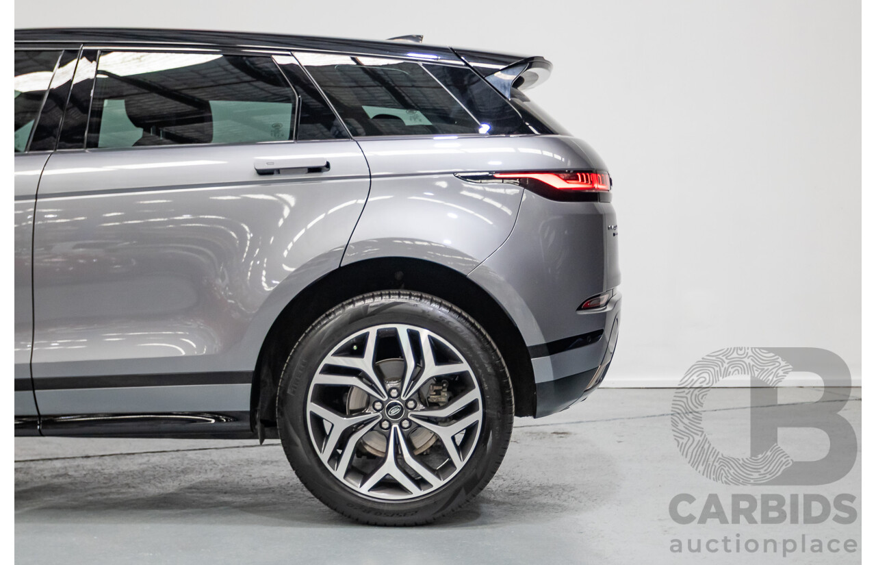 11/2019 Land Rover Range Rover Evoque P250 R-DYNAMIC S (183kW) AWD L551 MY20.25 4D Wagon Eiger Grey Metallic Tubro 2.0L