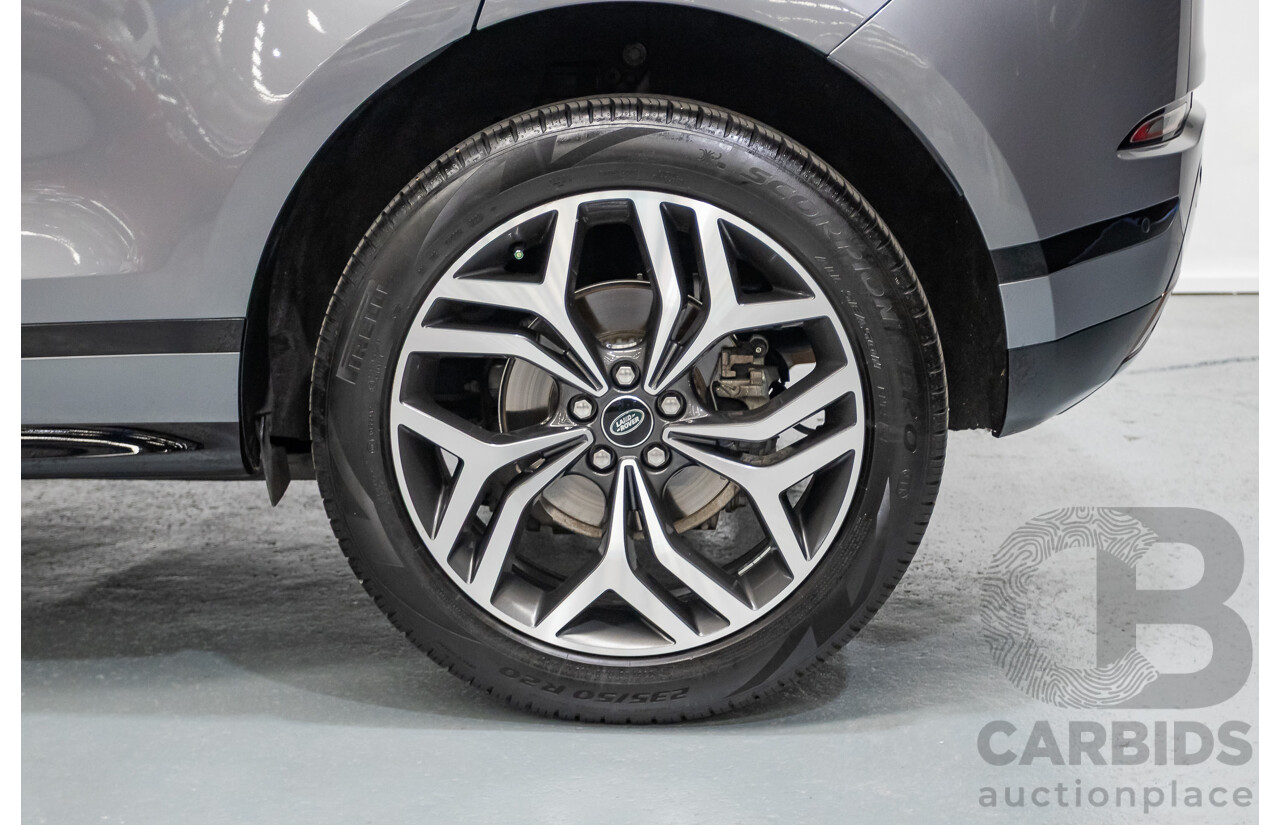 11/2019 Land Rover Range Rover Evoque P250 R-DYNAMIC S (183kW) AWD L551 MY20.25 4D Wagon Eiger Grey Metallic Tubro 2.0L