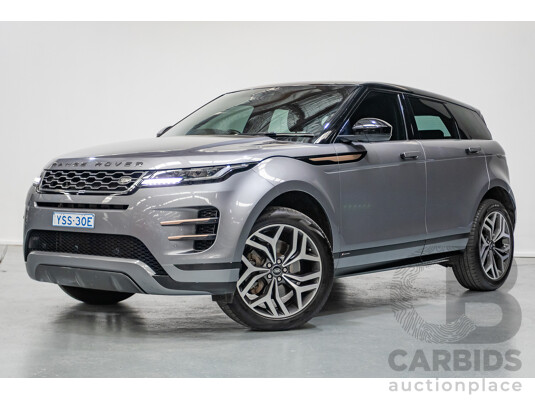 11/2019 Land Rover Range Rover Evoque P250 R-DYNAMIC S (183kW) AWD L551 MY20.25 4D Wagon Eiger Grey Metallic Tubro 2.0L