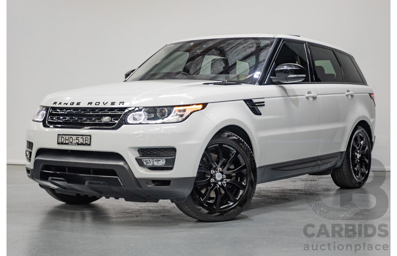 06/2016 Range Rover Range Rover Sport 3.0 TDV6 SE (AWD) LW MY16 4D Wagon Polaris White Turbo Diesel 3.0L