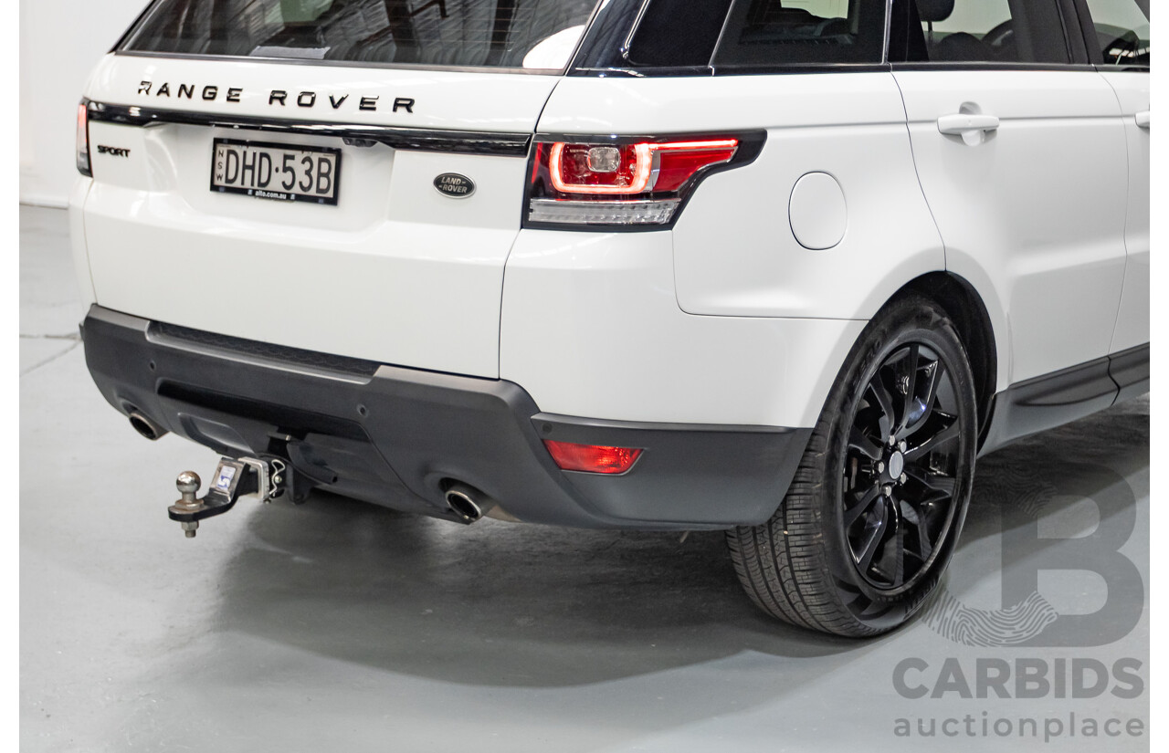 06/2016 Range Rover Range Rover Sport 3.0 TDV6 SE (AWD) LW MY16 4D Wagon Polaris White Turbo Diesel 3.0L