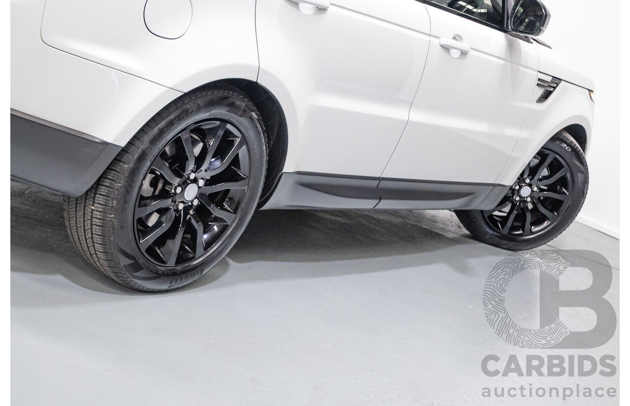 06/2016 Range Rover Range Rover Sport 3.0 TDV6 SE (AWD) LW MY16 4D Wagon Polaris White Turbo Diesel 3.0L